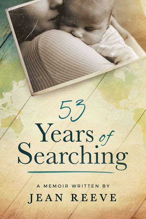 Memoir Book Cover Design: 53 Years of Searching