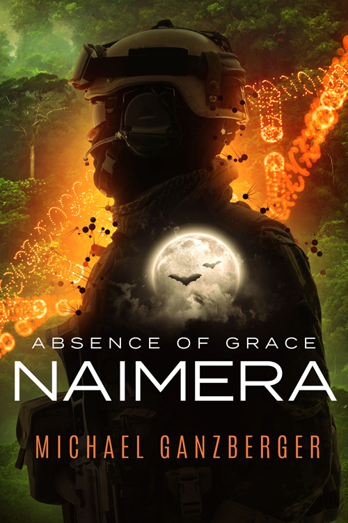 Sci Fi Book Cover Design: Absence of Grace