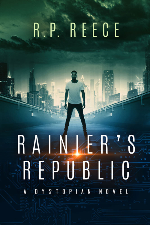 Post Apocalyptic Book Cover Design: Rainier's Republic