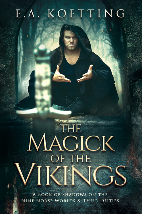 Nonfiction Book Cover Design: The Magick of the Vikings