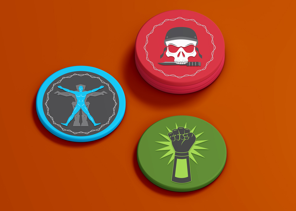 Gleipnir Games: Game Token Vector Illustrations
