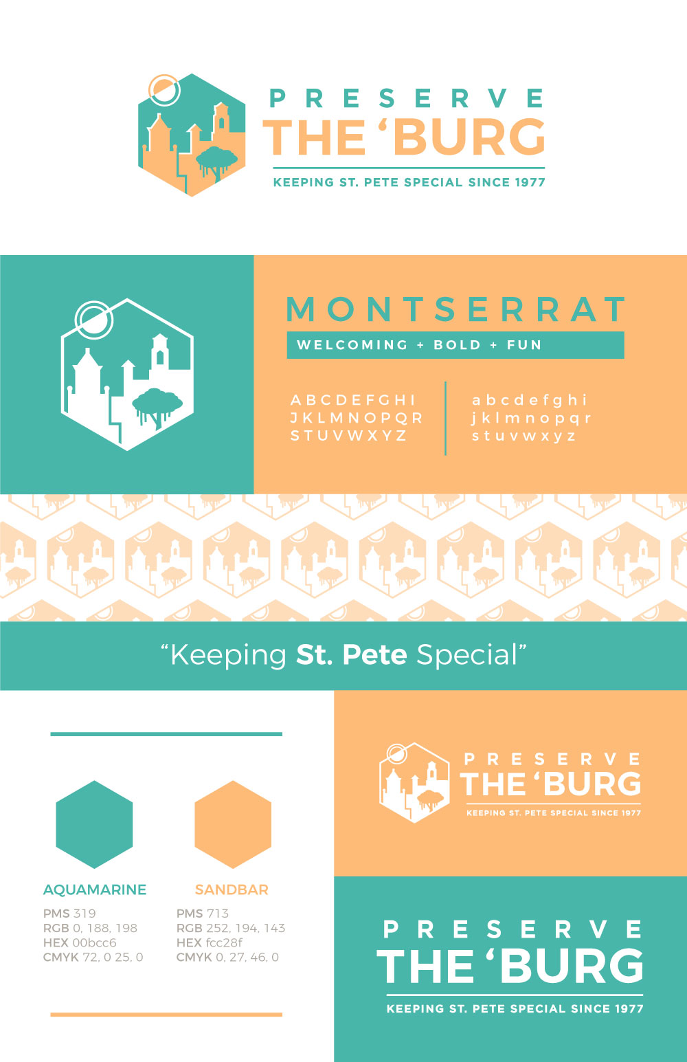 Preserve the Burg: Non-Profit Brand Style Sheet